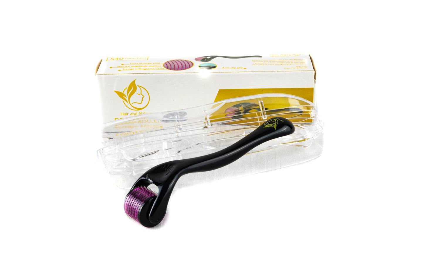 Derma Roller – Titanium Microneedling & Hoofdspa Tool 0,25 mm-Hairandnatureb2b