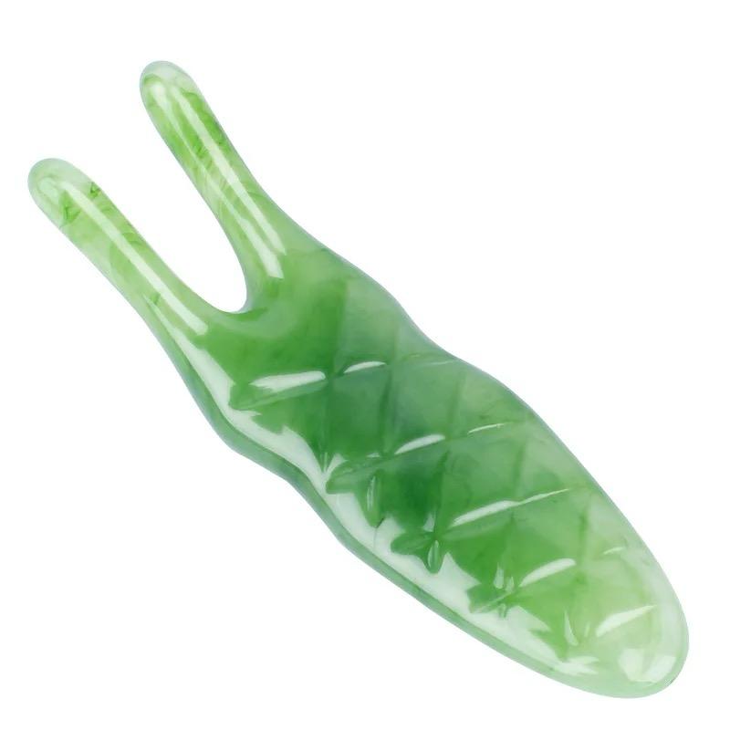 Green Jade Gua Sha – Traditioneel Huidverzorgend Tool-Hairandnatureb2b