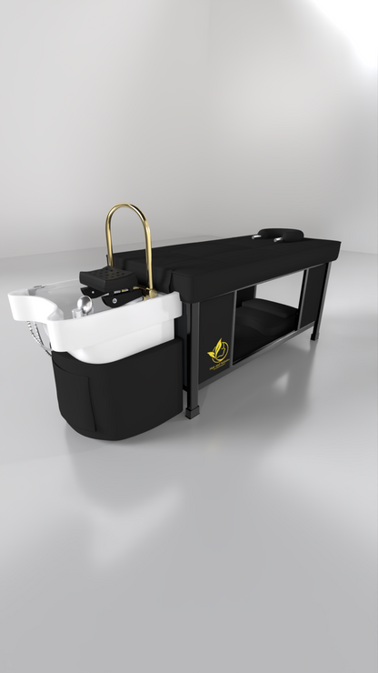 TRADITIONEEL JAPANSE HOOFDSPA BED - DELUXE - HAIR AND NATURE Hairandnatureb2b