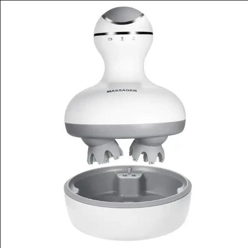 Elektrische Hoofd- & Scalp Massager – Oplaadbaar & Intensiteit Instelbaar-Hairandnatureb2b