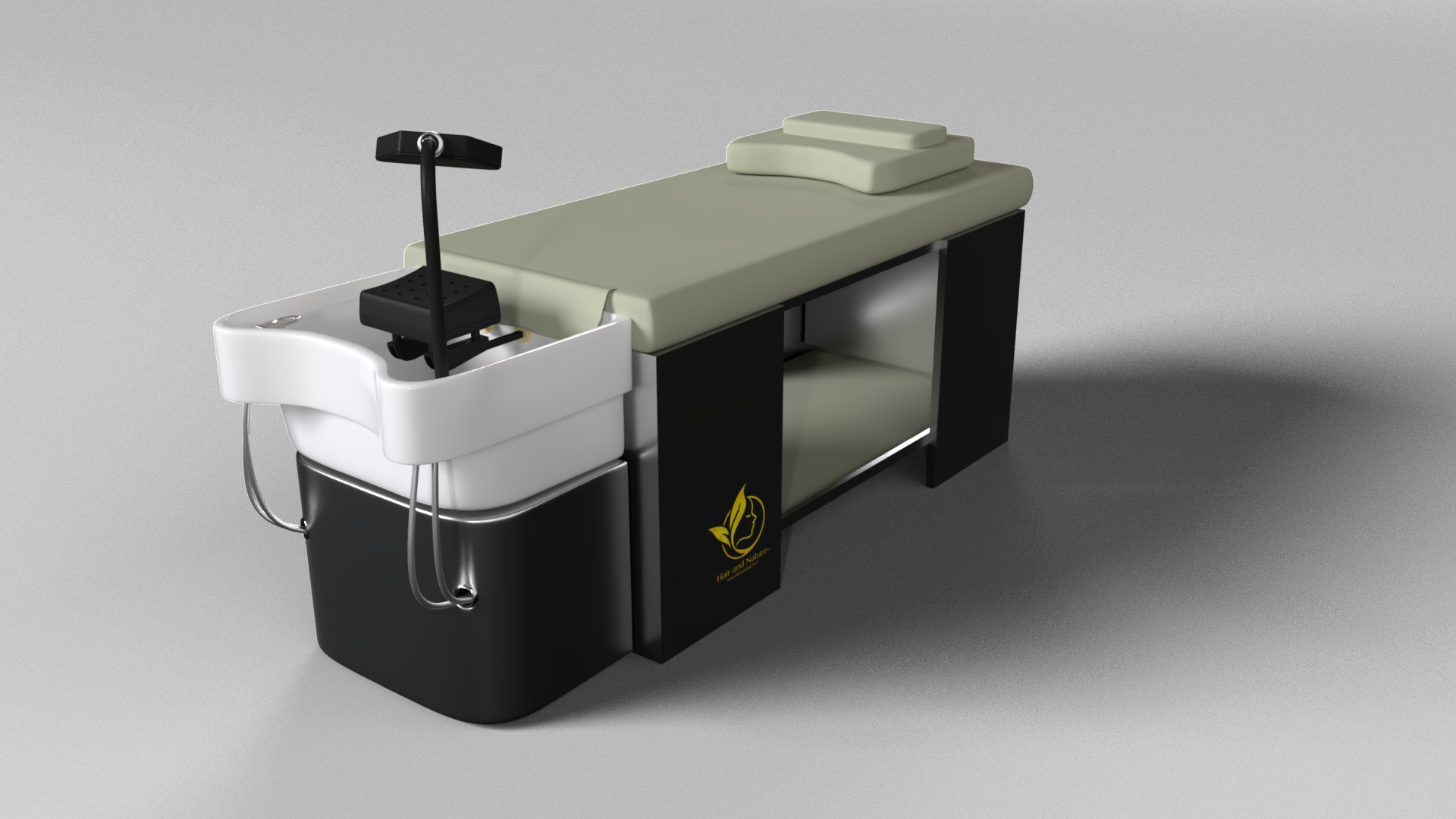 HAIR AND NATURE KOREAANSE HOOFDSPA BED DELUXE-Hairandnatureb2b