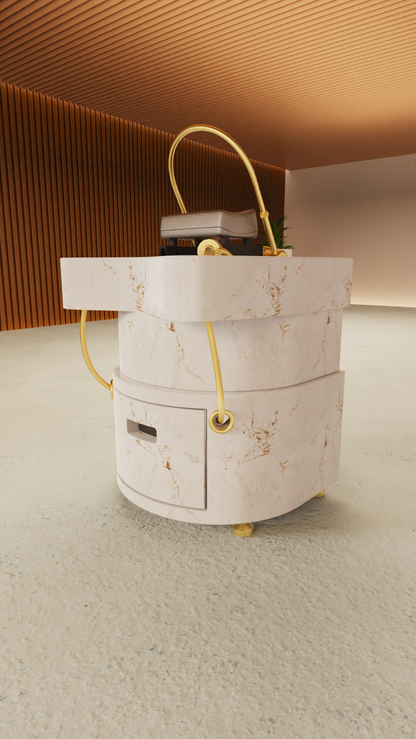 Compact Japanese headspa system voor beauty professionals