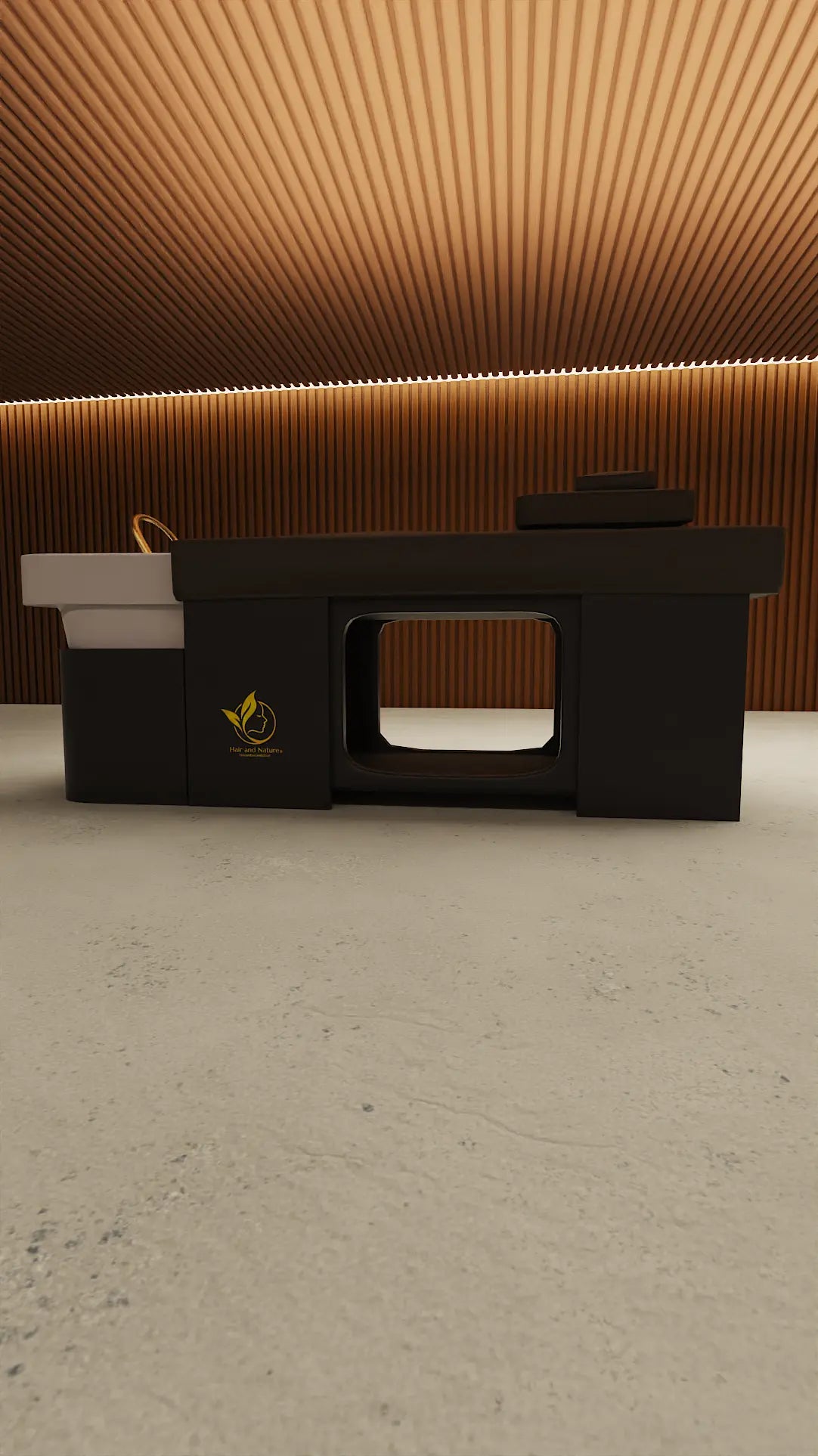 JAPANESE HOOFDSPA BED IMU - HAIR AND NATURE