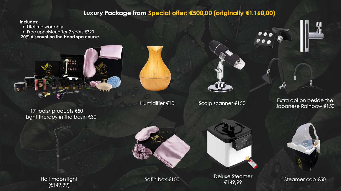 JAPANSE HOOFDSPA STARTER KIT