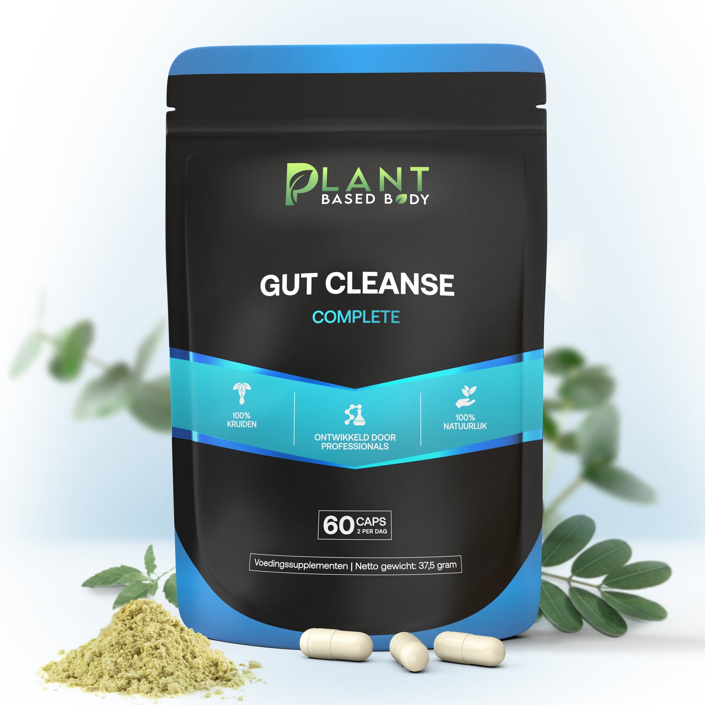 Gut Cleanse – Intestinal Detox for Natural Colon Cleansing – 60 Capsules