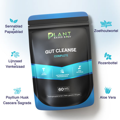 Gut Cleanse – Intestinal Detox for Natural Colon Cleansing – 60 Capsules