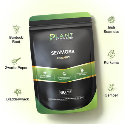 Irish Sea Moss - Superfood - 60 Capsules-Hairandnatureb2b