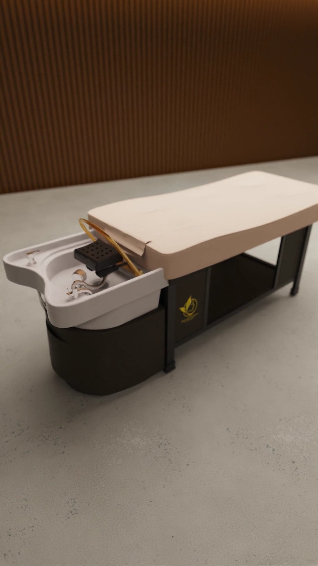 TRADITIONEEL JAPANSE HOOFDSPA BED - Deluxe - Hair and Nature Hairandnatureb2b