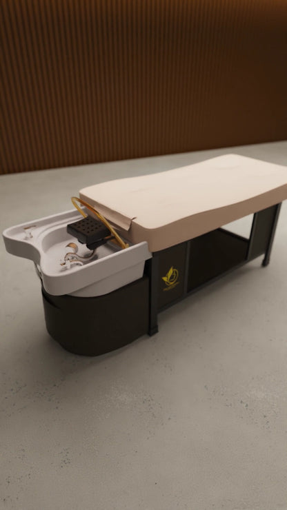 TRADITIONEEL JAPANSE HOOFDSPA BED - Deluxe - Hair and Nature Hairandnatureb2b