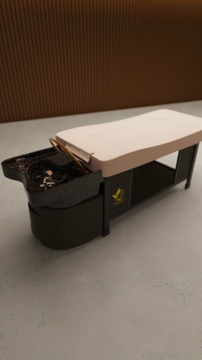 TRADITIONEEL JAPANSE HOOFDSPA BED - Deluxe - Hair and Nature Hairandnatureb2b