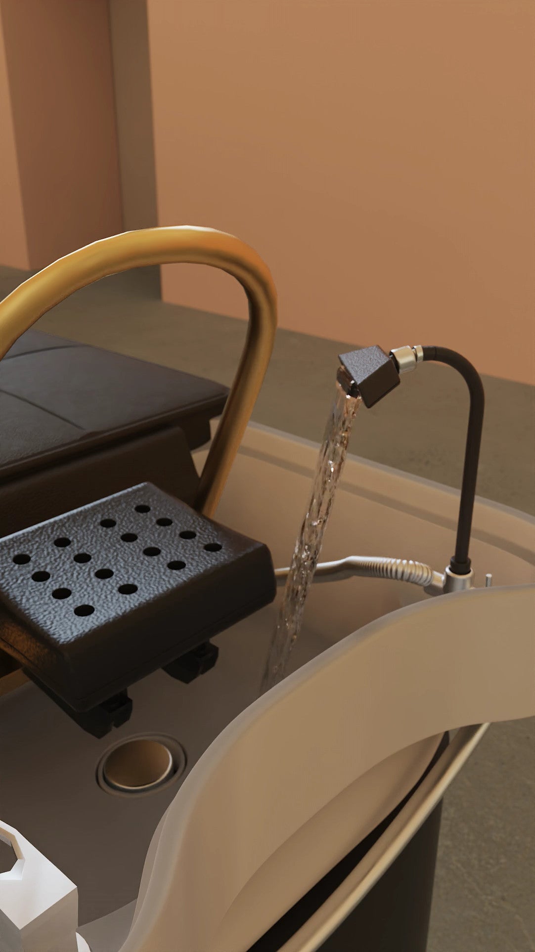 TRADITIONEEL JAPANSE HOOFDSPA BED - Deluxe - Hair and Nature Hairandnatureb2b