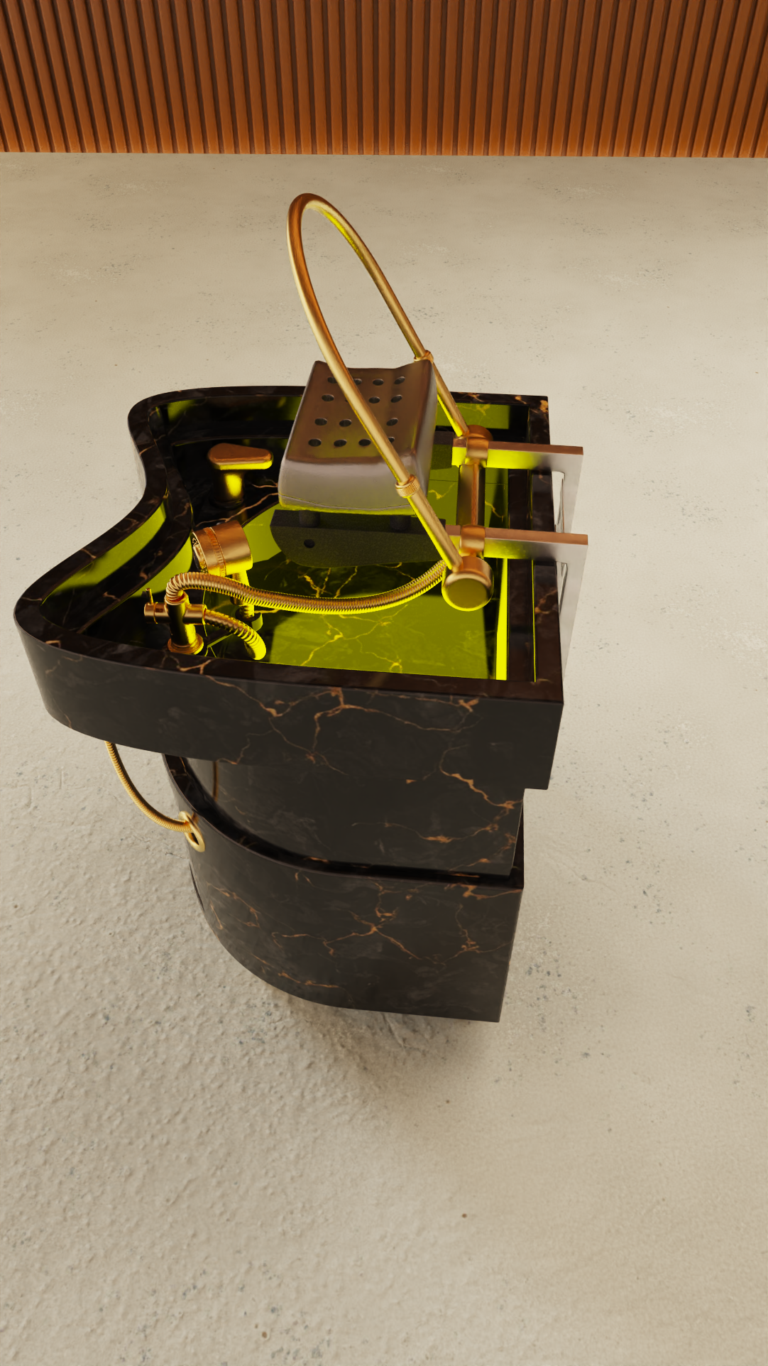 Portable Japanse headspa bed voor mobiele behandelaars